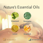 M3 Naturals Anti Cellulite Massage Oil Collagen + Stem Cell infused 240ml