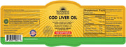 Sunshine Nutrition Cod Liver Oil 100 Softgels