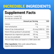 Dr Berg Magnesium Powder Raspberry & Lemon Flavour 235g