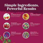 Nature's craft apple cider vinegar gummies 60 Gummies