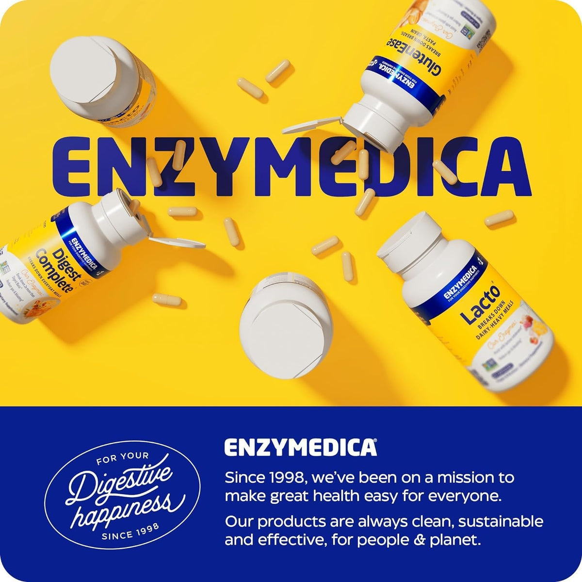 Enzymedica, Digest Basic + Probiotics, 90 Capsules
