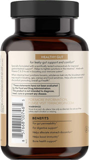 Terra Origin healthy Gut plus vitamins C & D, 90 capsules