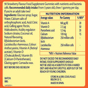 Haliborange The Big Multi Brain, Immunity & Gut health 90 strawberry softies