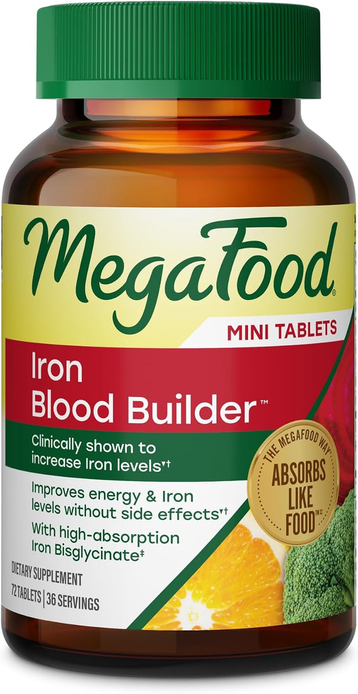 Megafood Blood Builder Iron 72 Tablets