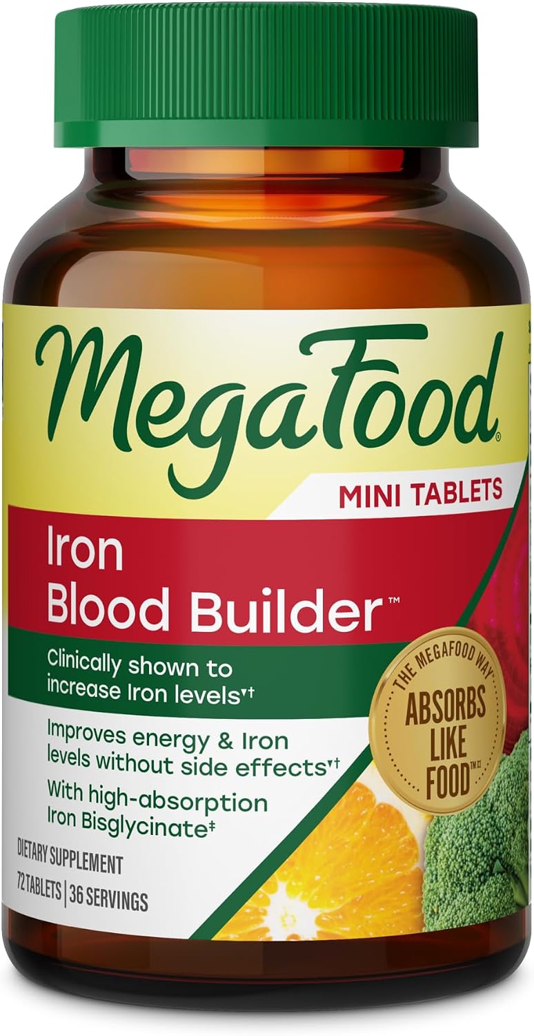 Megafood Blood Builder Iron 72 Tablets