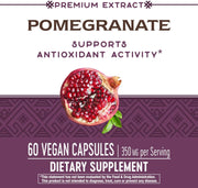 Nature's Way Pomegranate 350mg 60 Veg Caps