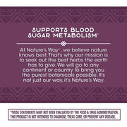 Nature’s Way Blood Sugar Manager, Support Blood Sugar Metabolism, 90 Capsules