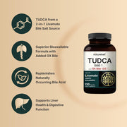 Naturebell Tudca 500mg & Ox bile 125mg 120 capsules
