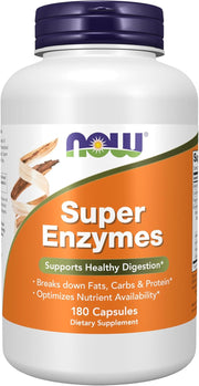Now Foods Super Enzymes 180 Capsules