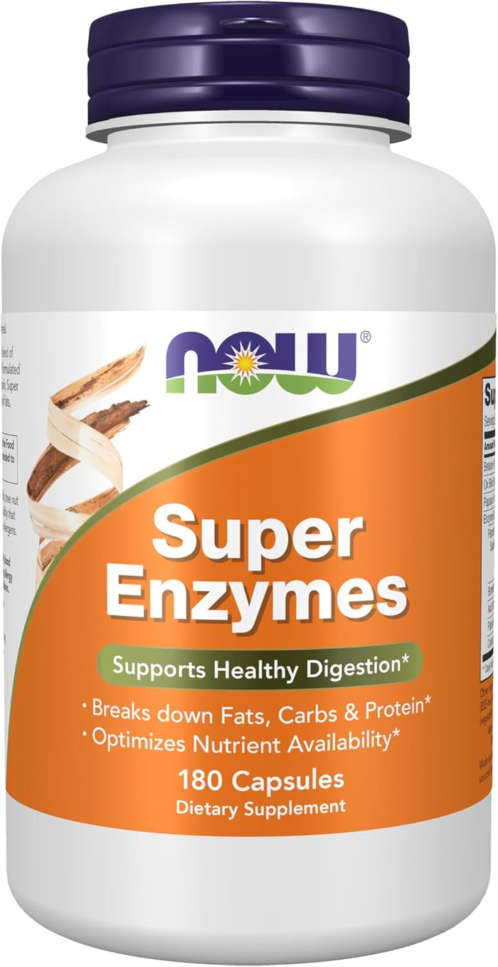 Now Foods Super Enzymes 180 Capsules