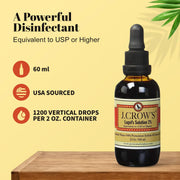 J.Crows Lugols Solution 2% Equivalent to USP or Higher Iodine + Potassium Iodide 60ml