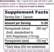 Nature's Way Pomegranate 350mg 60 Veg Caps