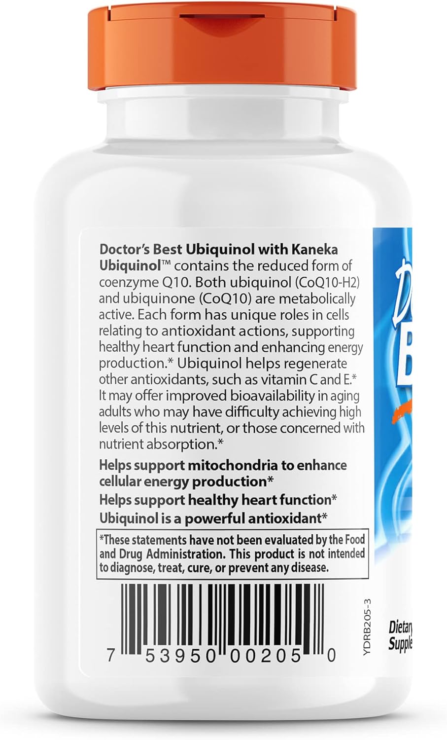 Doctors Best Ubiquinol 100 mg 60 softgels