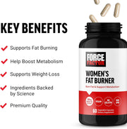 Force factor to burn fat for women 500 mg 60 vegetable capsules