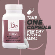 IsoSensuals - Curve, Butt Enhancement Pills, 60 Capsules