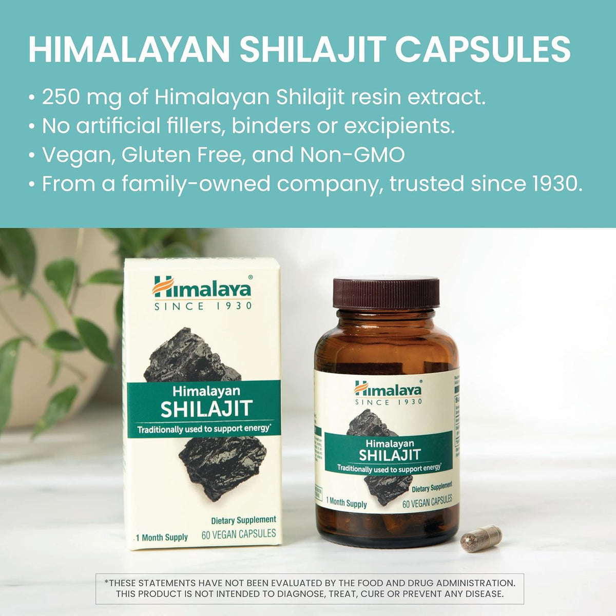Himalaya Shilajit 60 Veg Caps