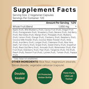 Naturebell everyday veggies 40 Whole Food Vegetables 240 Capsules