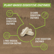 Sunwarrior Digestive Enzymes Enzorb 90 veg capsules
