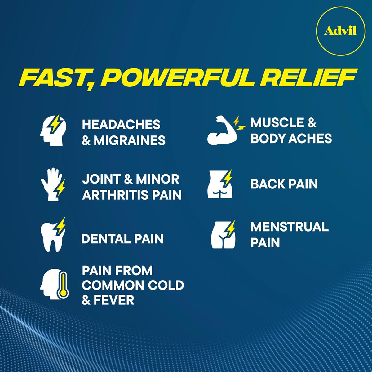 Advil Liqui Gels 200 mg Fast-acting Pain Relief 200 Liquid Filled Caps