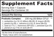 NATURELO Probiotic 50 Billion CFU 30 Delayed Release Capsules