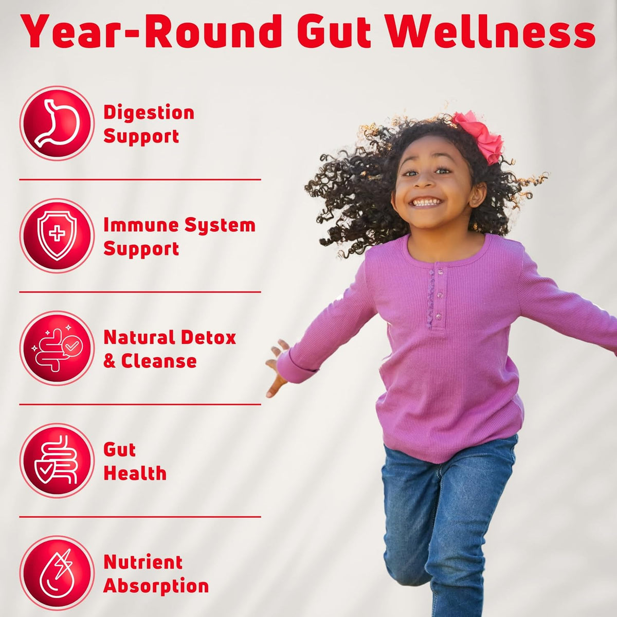 Apple Cider Vinegar Gummies for Kids, 60 Servings. Gluten Free, Vegan and Gelatin Free ACV Gummies