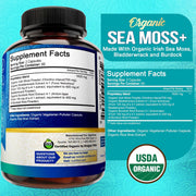 Nutriflair sea moss 1600 mg 120 capsules