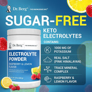 Dr Berg Electrolyte Powder Raspberry and Lemon Flavor 660g