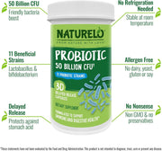 NATURELO Probiotic 50 Billion CFU 30 Delayed Release Capsules