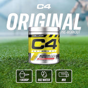 Cellucor C4 Original Explosive Pre-Workout 390grams 60 Servings Fruit Punch flavor