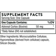 Thorne Adrenal Cortex, Support Healthy Adrenal Gland Function, Immune System, Stress Management & Fatigue, 60 Capsules