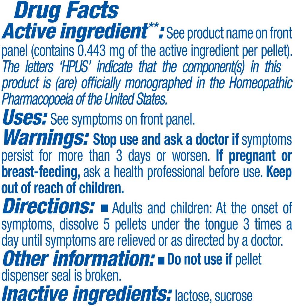 Boiron Arnica Montana 80 Pellets for Muscle pain , Stiffness & Swelling