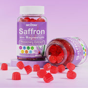 Nextdia Saffron with Magnesium To Support Mood Balance, Relaxation, and Overall Well-Being 60 Gummies