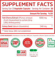 Zhou Tart cherry 60 veg capsules