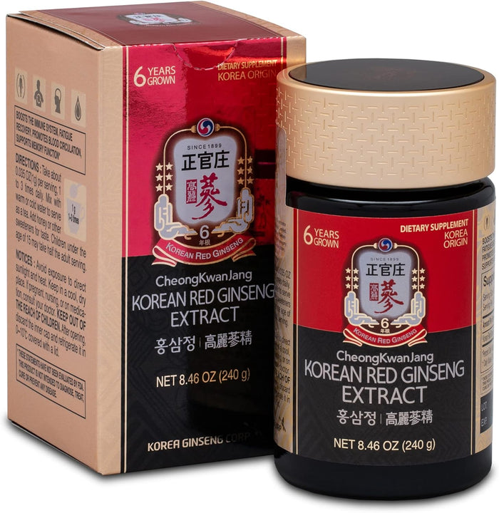 CheongKwanJang Ultra Premium Korean Red Ginseng Extract 240g Jar 100% Organic