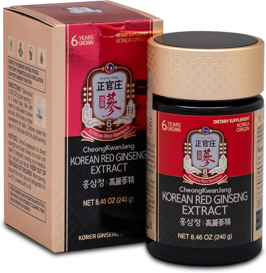 CheongKwanJang Ultra Premium Korean Red Ginseng Extract 240g Jar 100% Organic