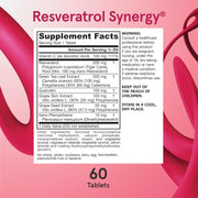 Jarrow Resveratrol Synergy 60 Tablets
