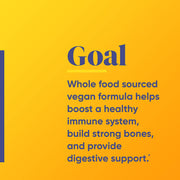 Enzymedica Vegan Vitamin D3 + K2, 5000 IU & 90 mcg, Immune, Bone & Digestive Support 60 Capsules