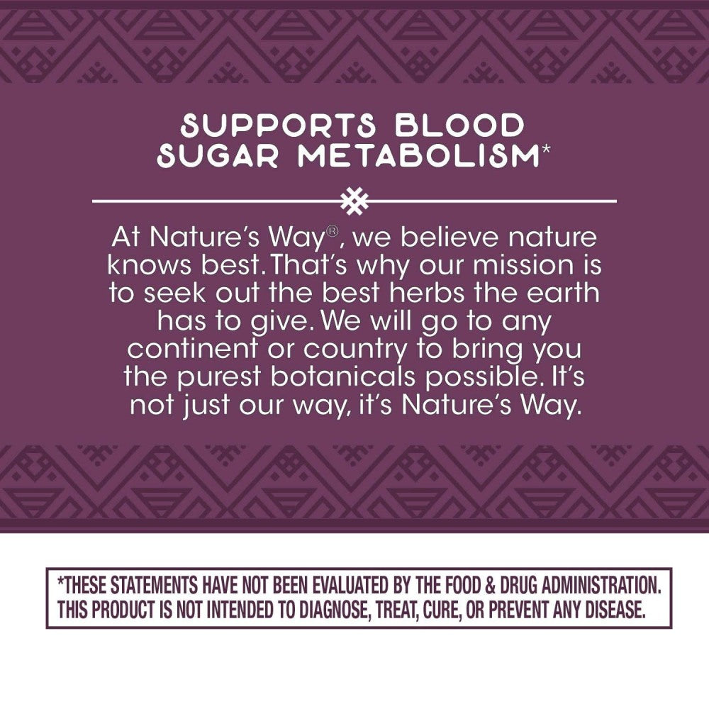 Nature’s Way Blood Sugar Manager, Support Blood Sugar Metabolism, 90 Capsules