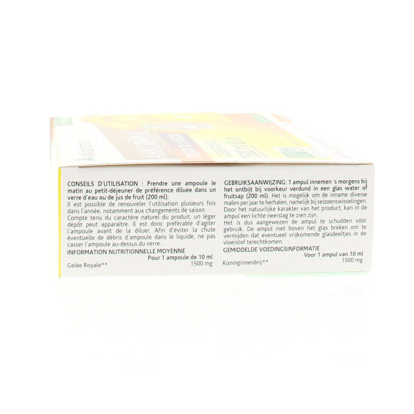 Arkopharma ARKOROYAL GELEE ROYAL 1500mg Support immune health 20 ampoules