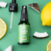 Vitality CBD oral DROPS & SPRAY 2400mg Natural flavor Promotes Relaxation and Calm 30ml