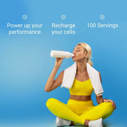 Dr Berg Electrolytes Powder Strawberry & Lemonade Flavor Supports Body Hydration, Muscle Function & Energy 313g