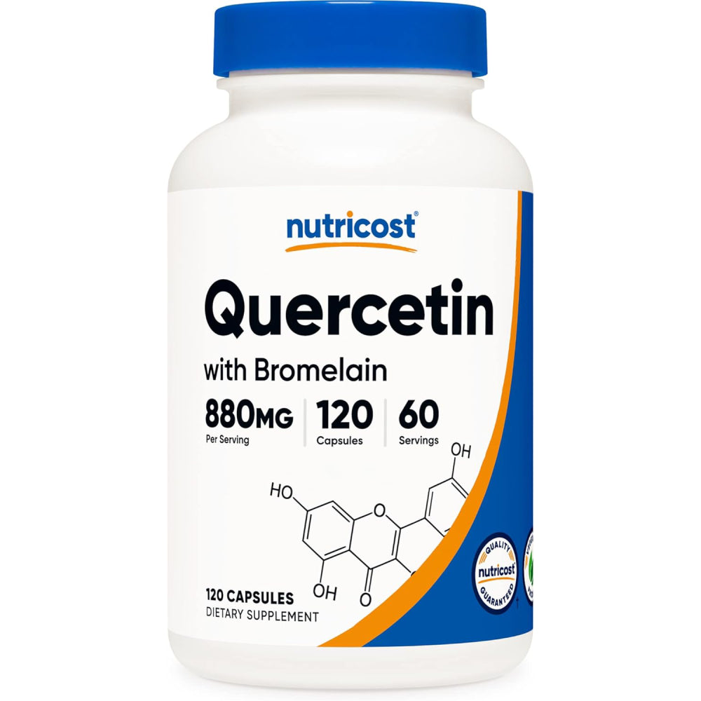 Nutricost Quercetin with Bromelain 880 mg 120 capsules