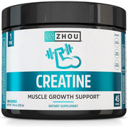 Zhou Creatine muscle growth support 225 grams 45 servings