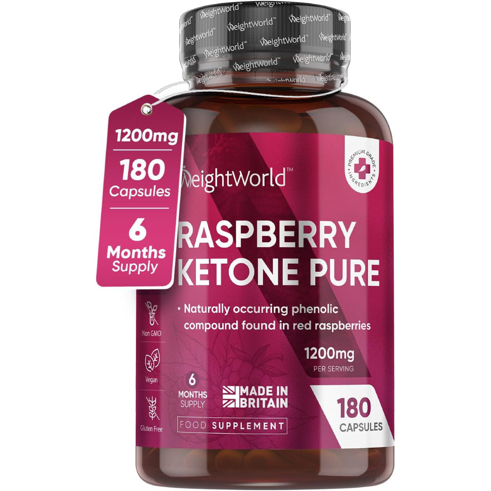 Weightworld Raspberry Ketone Pure 1200 mg 180 caps