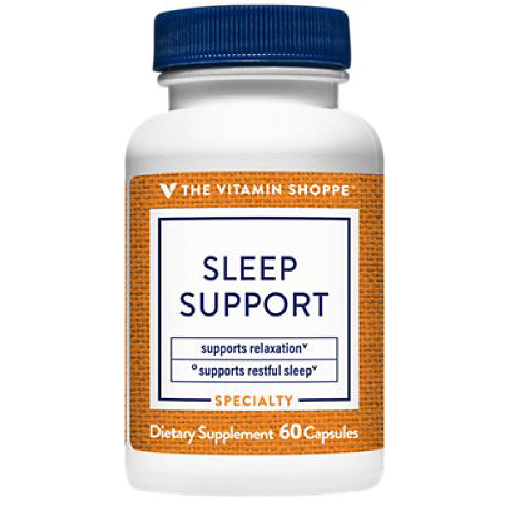 The Vitamin Shoppe sleep support relaxation specialty 60 caps