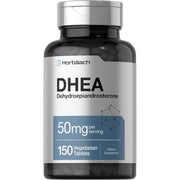 Horbaach DHEA 50mg Supports Hormonal Balance & Increases Energy 150 Vegetarian Tablet