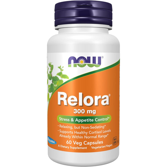 Now Foods Relora 300mg Stress Relief & Mood Support 60 caps