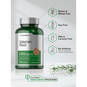 Horbaach Valerian Root 2400mg 150 Capsules