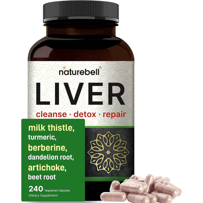 Naturebell Liver Cleanse, Detox & Repair 240 Veg Caps