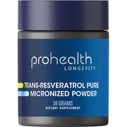 Prohealth Longevity Trans Resveratrol powder 30grams